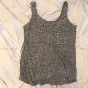 Flowy tank top, grey